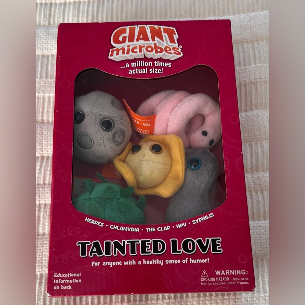 Giant Microbes Tainted Love Plush Set